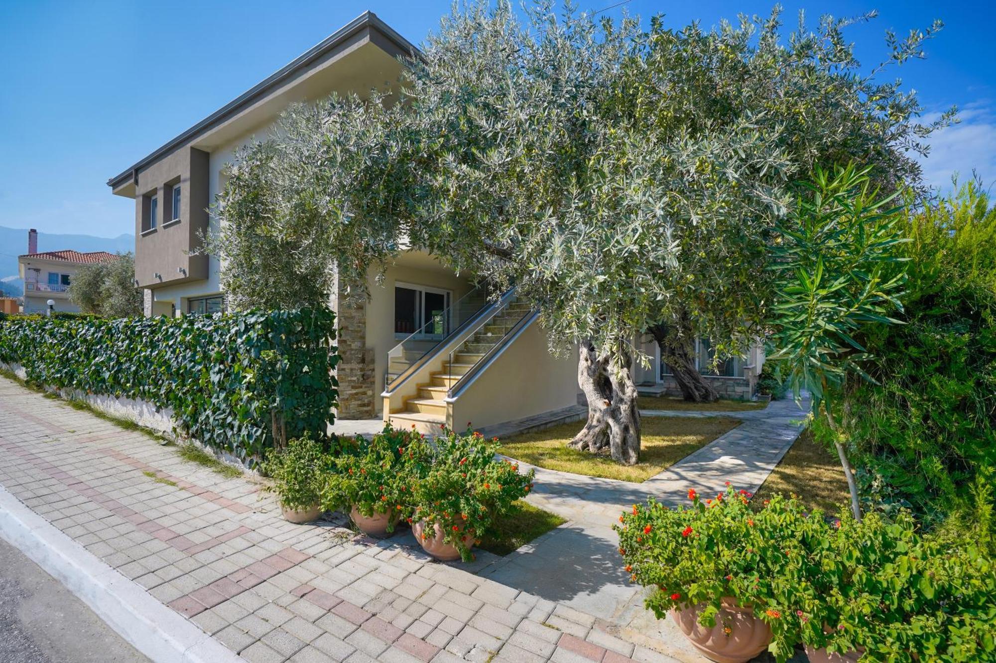 Luxury Villa Fotini Limenas  Exterior foto