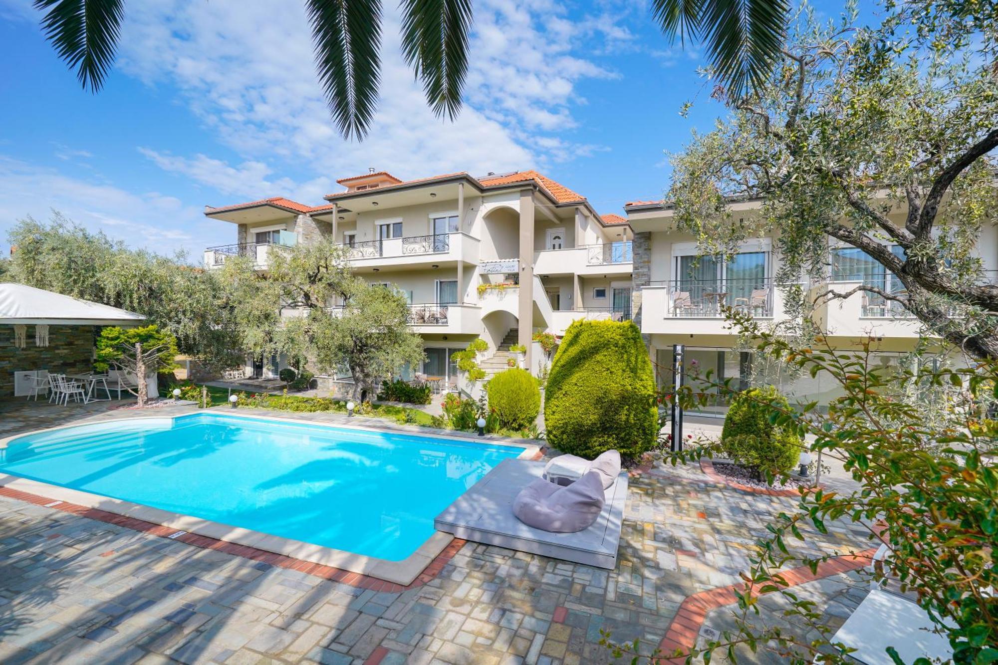 Luxury Villa Fotini Limenas  Exterior foto